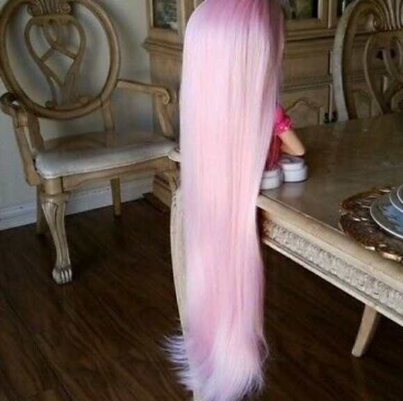 Pink Beauty Lace Front Wig main image 4